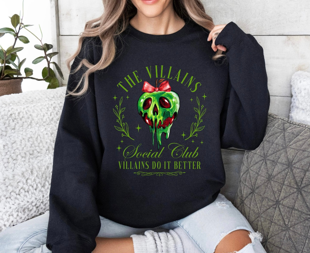 Villains Crewneck Sweatshirt