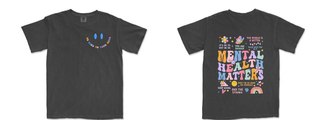 Mental Health Matters Double-sided T-shirt