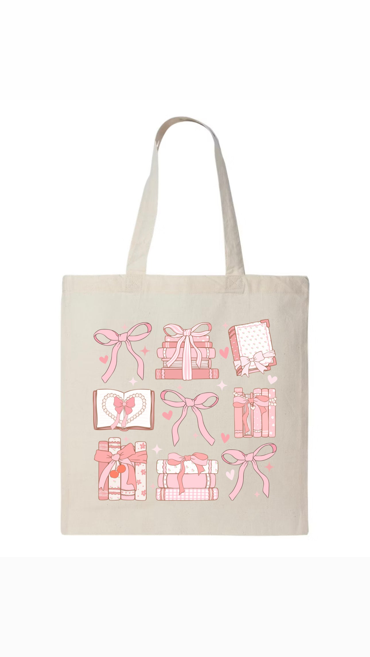 Coquette Books Tote Bag