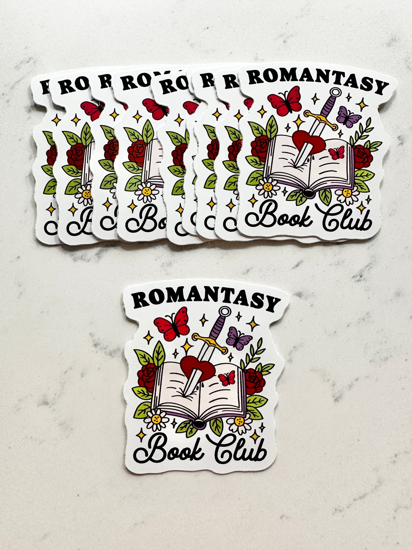 Romantasy Book Club Sticker