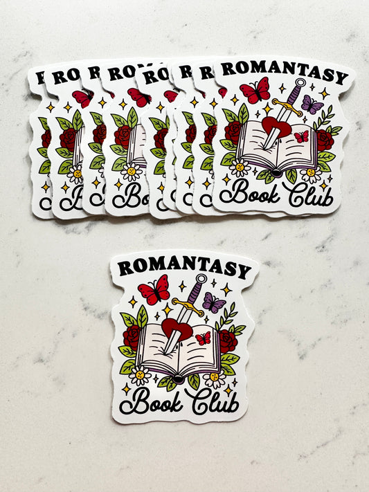 Romantasy Book Club Sticker