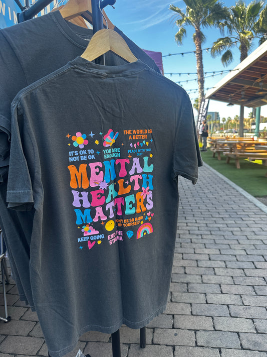 Mental Health Matters Double-sided T-shirt