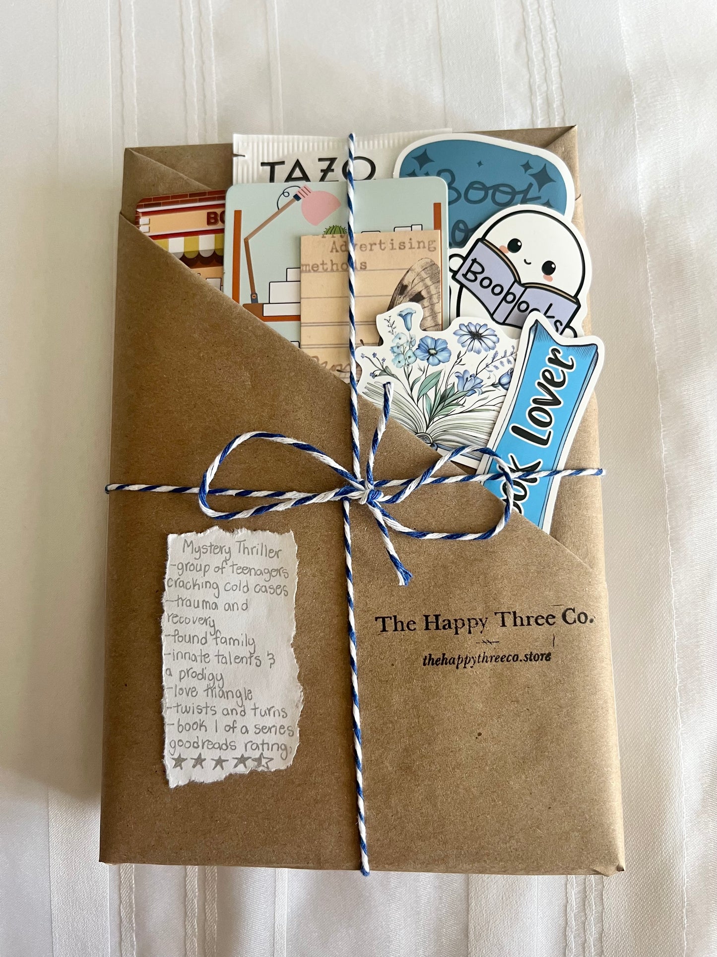 Mystery Thriller Blind Date with a Book