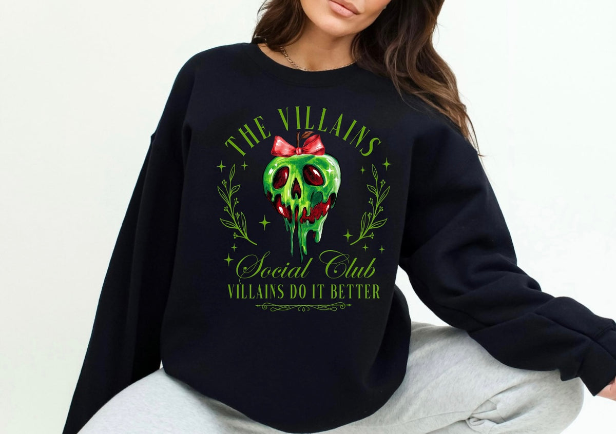 Evil Apple Crewneck Sweater