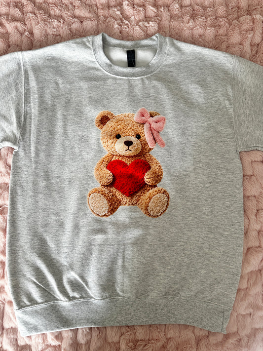 Teddy Bear Crewneck Sweatshirt